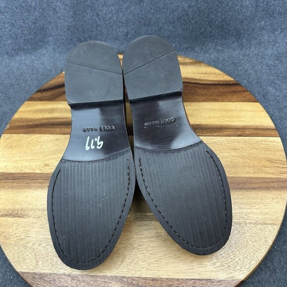 Cole Haan Loafers Size 9 M Dwight Tassel C01063 Men’s Brown Leather Slip On Shoe - Picture 8 of 9